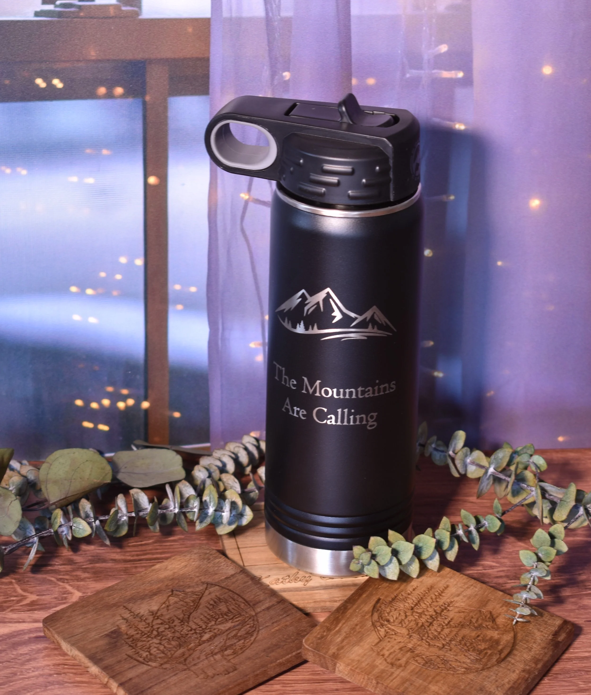 Tumblers, Bottles & Mugs — The Rocky Mountain Wood Shop